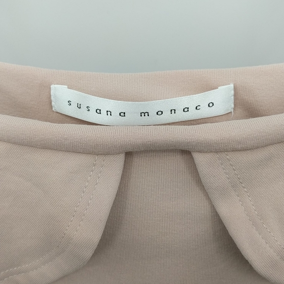 NWT SUSANA MONACO Off the Shoulder Top - Chamoisee - Picture 5 of 11